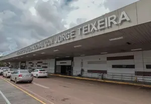 Fachada do Aeroporto de Porto Velho (RO) | Foto: Reprodução