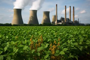 O agro é responsável por mais de 25% da economia e o Plano Clima pode comprometer o PIB nacional | Foto: Divulgação/Oeste | Imagem criada com o auxílio de inteligência artificial Agropecuária