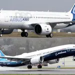 Airbus A320 e Boeing 737: décadas de concorrência | Foto: Reprodução/Twitter/X