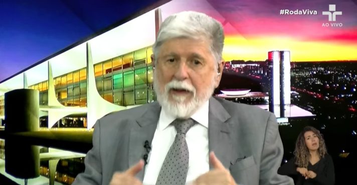 Celso Amorim, assessor de Lula para assuntos internacionais | Foto: Reprodução/TV Cultura
