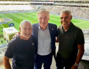 Carlo Ancelotti, Toninho Cerezo e Reinaldo