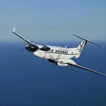 O Beechcraft King Air 360ER, modelo de última geração fornecido pelos EUA: apoio estratégico à Argentina | Foto: Reprodução/Twiiter/X