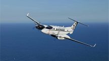 O Beechcraft King Air 360ER, modelo de última geração fornecido pelos EUA: apoio estratégico à Argentina | Foto: Reprodução/Twiiter/X
