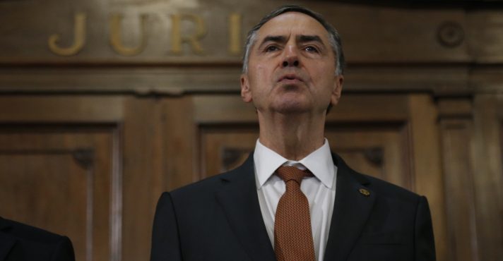 Barroso afirmou que decisões sobre condenação ou absolvição de Bolsonaro seguirão o devido processo legal | Foto: Paulo Pinto/Agência Brasil