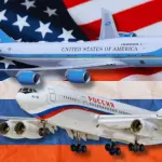 Trump Putin Avião
