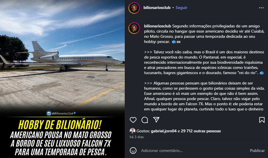 Jato Aviação Bilionário
