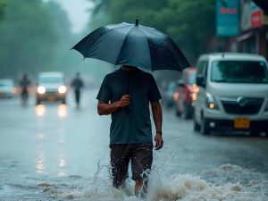 De acordo com o site MetSul, a passagem de uma frente fria ainda provocará chuvas intensas e garoa principalmente em cidades próximas à divisa com Santa Catarina | Foto: Reprodução/Freepik