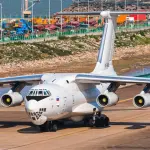 Cargueiro da Aviacon Zitotrans, companhia russa sob sanção dos EUA: aeronave está em Brasília | Foto: Reprodução/Redes sociais