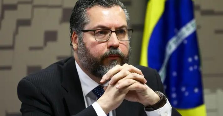 O ex-chanceler Ernesto Araújo: medida de Moraes fortalece legitimidade das sanções | Foto: Marcelo Camargo/Agência Brasil