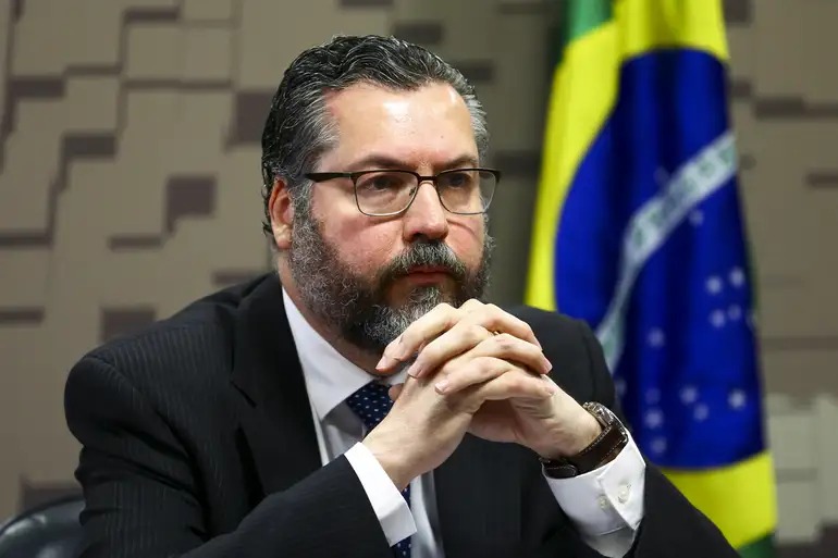 O ex-chanceler Ernesto Araújo: medida de Moraes fortalece legitimidade das sanções | Foto: Marcelo Camargo/Agência Brasil