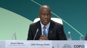 COP30 em Belém 'pode virar um caos', diz líder do grupo de países menos desenvolvidos