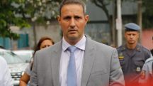 O secretário de Segurança Pública do Estado de SP, Guilherme Derrite: operação de inteligência | Fernando Frazão/Agência Brasil