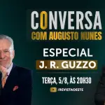 O Conversa com Augusto Nunes é transmitido às terças-feiras, das 20h30 às 21h30 | Foto: Divulgação/Oeste