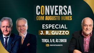 O Conversa com Augusto Nunes é transmitido às terças-feiras, das 20h30 às 21h30 | Foto: Divulgação/Oeste