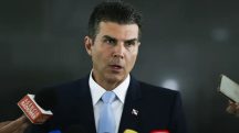 O governador medebista Helder Barbalho: PM e secretários envolvidos em suposta lavagem de dinheiro em obras para a COP30 | Foto: José Cruz/Agência Brasil