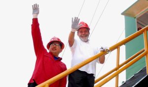 Hugo Chávez e Lula