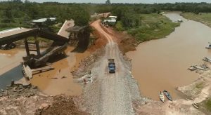 Ponte sobre o Rio Autaz Mirim, BR-319, no Amazonas