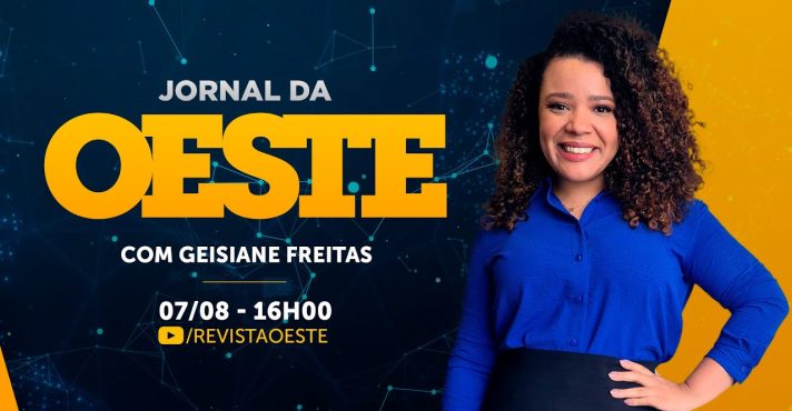 O Jornal da Oeste é transmitido de segunda a sexta, das 16h às 17h45 | Foto: Divulgação/Oeste