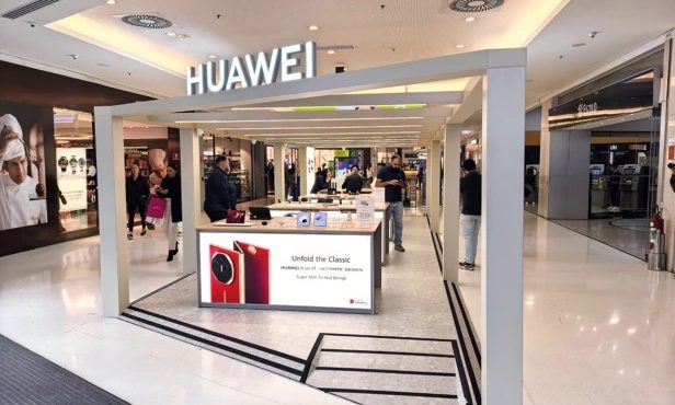 Loja no modelo pop-up (temporário): Huawei planeja expansão no varejo | Foto: Divulgação/Huawei