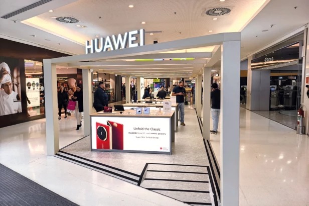 Loja no modelo pop-up (temporário): Huawei planeja expansão no varejo | Foto: Divulgação/Huawei