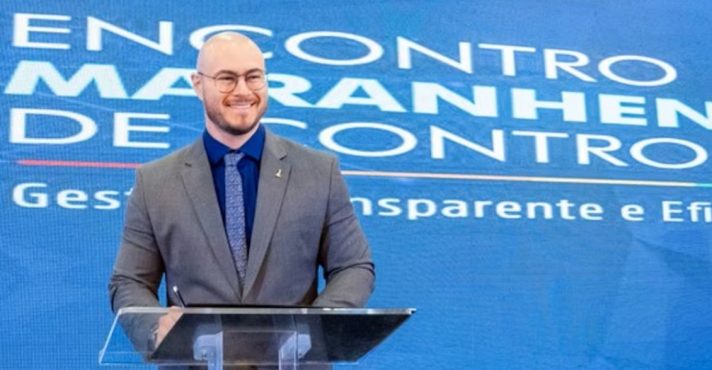 O conselheiro presidente do TCE-MA, Daniel Brandão, sobrinho do governador Carlos Brandão, é alvo de investigações da PF | Foto: Divulgação/TCE-MA