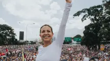 María Corina comanda o Vente Venezuela