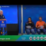 Mega-Sena registra mais um sorteio sem ganhador na faixa principal | Foto: Reprodução/YouTube/@Caixa