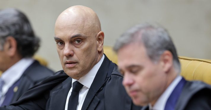 Moraes, durante sessão no STF | Foto: Rosinei Coutinho/STF