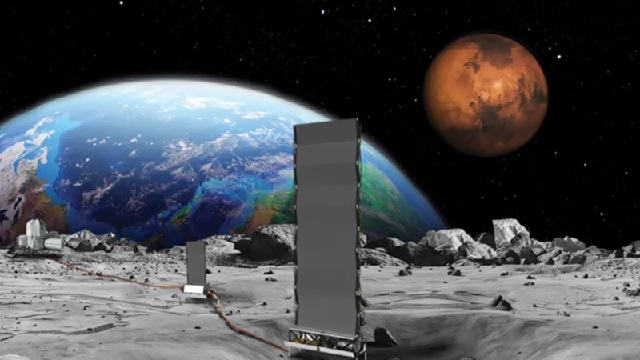 Nasa EUA reator nuclear Lua