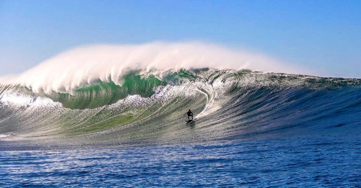 Laja da Jagua, a 'Nazaré brasileira': ondas gigantes com mais de 14 metros | Foto: Reprodução/Twitter/X