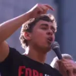 Nikolas Ferreira, um dos destaques das manifestações deste domingo, 3, em São Paulo: 'Ditadura confusa' | Foto: Reprodução/Redes sociais
