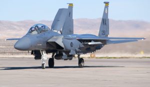 O caça F-15 Eagle, das Forças Armadas dos EUA: ejeção por engano | Foto: Reprodução/Redes sociais