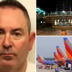 O piloto David Allsop, da Southwest Airlines: preso por embriaguez | Foto: Reprodução/Redes sociais