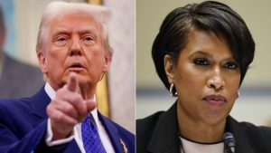 Trump e Muriel: democratas reconhecem ação eficientes dos republicanos na capital dos EUA | Foto: Montagem sobre reprodução/redes sociais