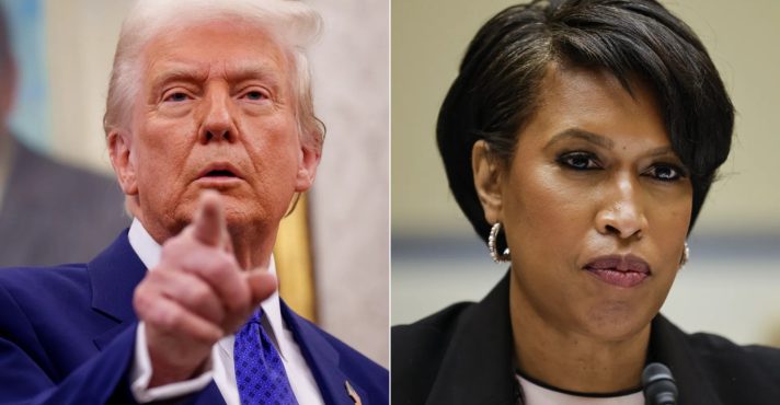 Trump e Muriel: democratas reconhecem ação eficientes dos republicanos na capital dos EUA | Foto: Montagem sobre reprodução/redes sociais