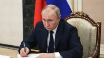 Vladimir Putin reunião Zelensky
