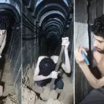 Evyatar David, refém do Hamas, cava própria cova em túnel | Foto: Reprodução/X