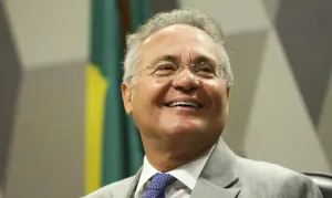 O senador Renan Calheiros (MDB/Alagoas): ao menos, R$ 1 milhão em emendas para o clube predileto | Foto: Marcelo Camargo/Agência Brasil