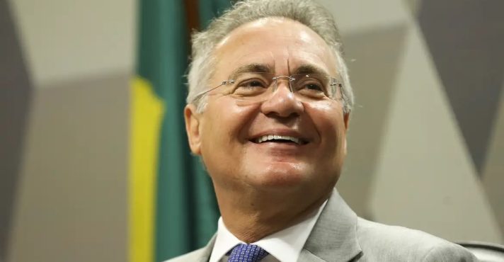 O senador Renan Calheiros (MDB/Alagoas): ao menos, R$ 1 milhão em emendas para o clube predileto | Foto: Marcelo Camargo/Agência Brasil