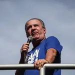 O pastor Silas Malafaia discursa em ato de apoio ao ex-presidente Jair Bolsonaro (PL), realizado na Avenida Paulista - 3/8/2025 | Foto: Felipe Rau/Estadão Conteúdo
