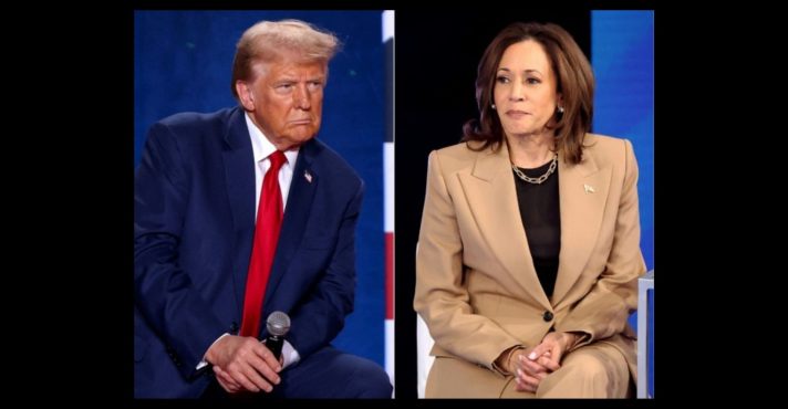Trump manda suspender proteção do Serviço Secreto para Kamala Harris que está em viagem | Foto: Reprodução/Twitter/X
