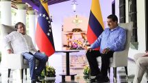 Maduro e Petro aliança Venezuela Colômbia