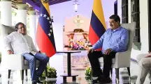 Maduro e Petro aliança Venezuela Colômbia