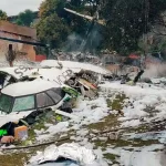 A aeronave decolou para Guarulhos, depois para Cascavel (PR) e, ao retornar a São Paulo, caiu em Vinhedo. As 62 pessoas a bordo morreram | Foto: Divulgação/Secretaria de Segurança de São Paulo