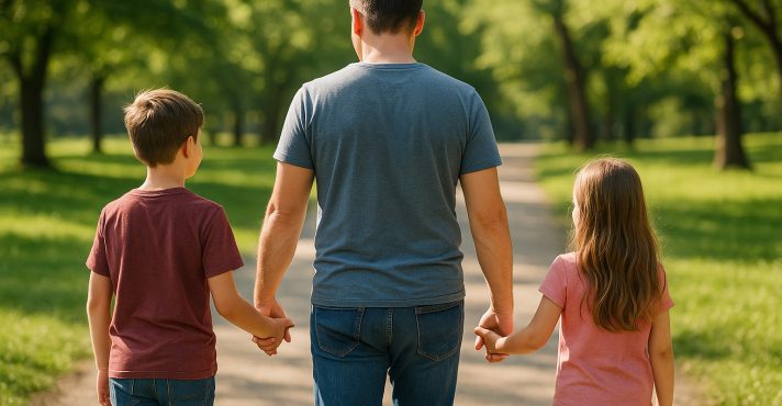 Nos Estados Unidos, a data remete a um pai que criou os filhos sozinhos | Foto: Artur Piva/ChatGPT