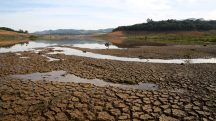 Vista do Sistema Cantareira, na cidade de Joanopólis, no interior de SP, em julho de 2015