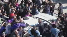 Caravana de Milei é apedrejada na Argentina | Foto: X/Reprodução