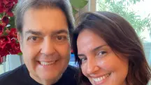 faustão e luciana cardoso - réveillon 2021 - instagram