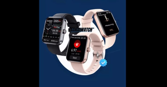 O relógio Glicowatch, agora proibido pela Anvisa | Foto: Reprodução/Redes sociais