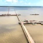 Porto de Outeiro, em Belém, passa por reformas para a COP30 | Foto: Diretoria de Infraestrutura/Secop